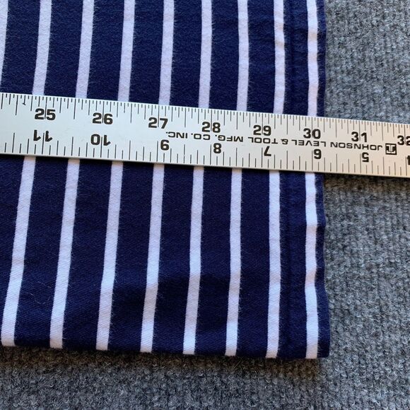 Polo Ralph Lauren Girls T- Shirt Knit Dress Size M Navy White Stripe Short Sleev - Picture 13 of 14